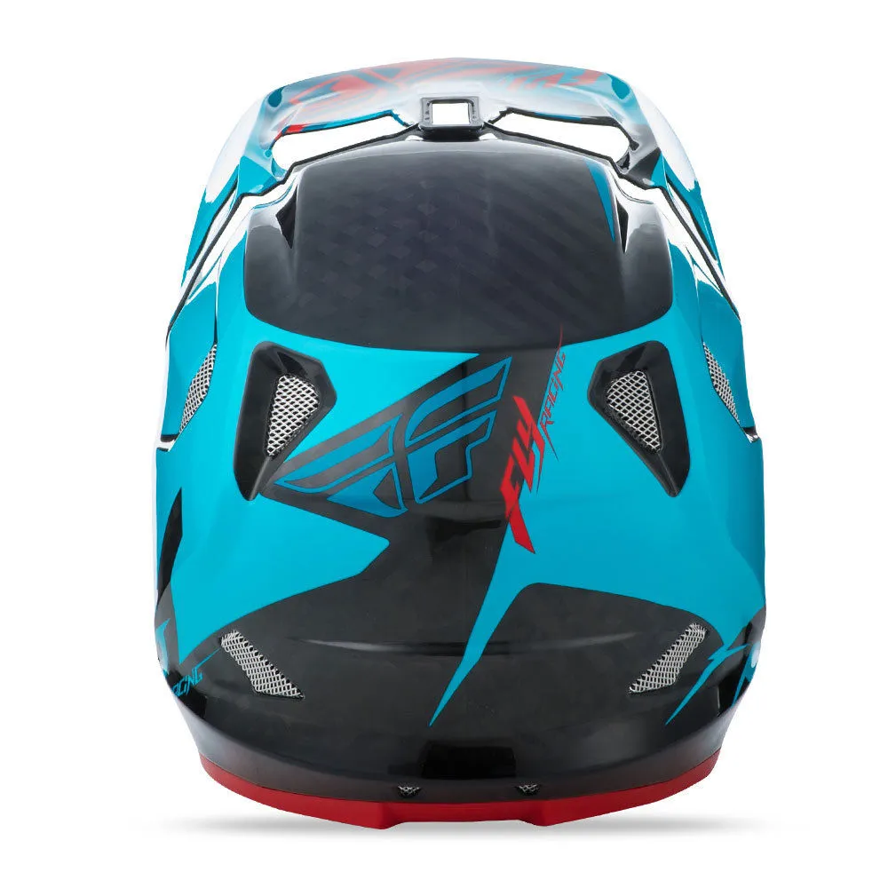 Fly Racing Werx Ultra Graphic Full Face Helmet - Blue/Red/Black