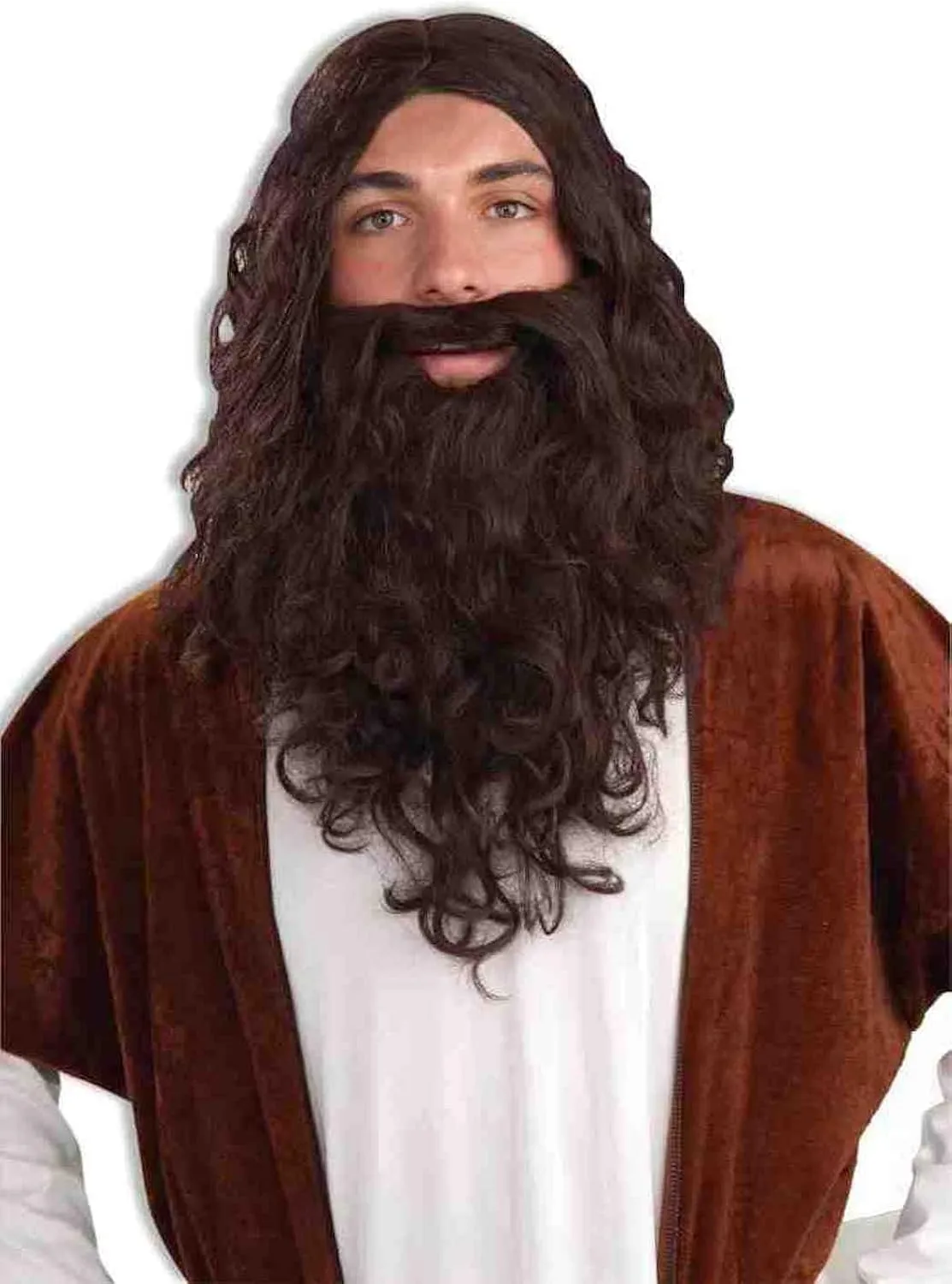 Forum Novelties Biblical Character Adult Brown Wig and Beard Set