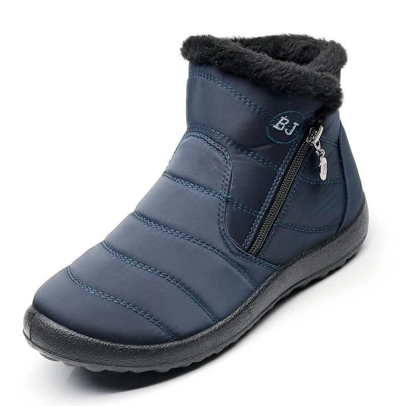 Frauen Winter Schneeschuhe dicken Plüsch wasserdichte Baumwollschuhe