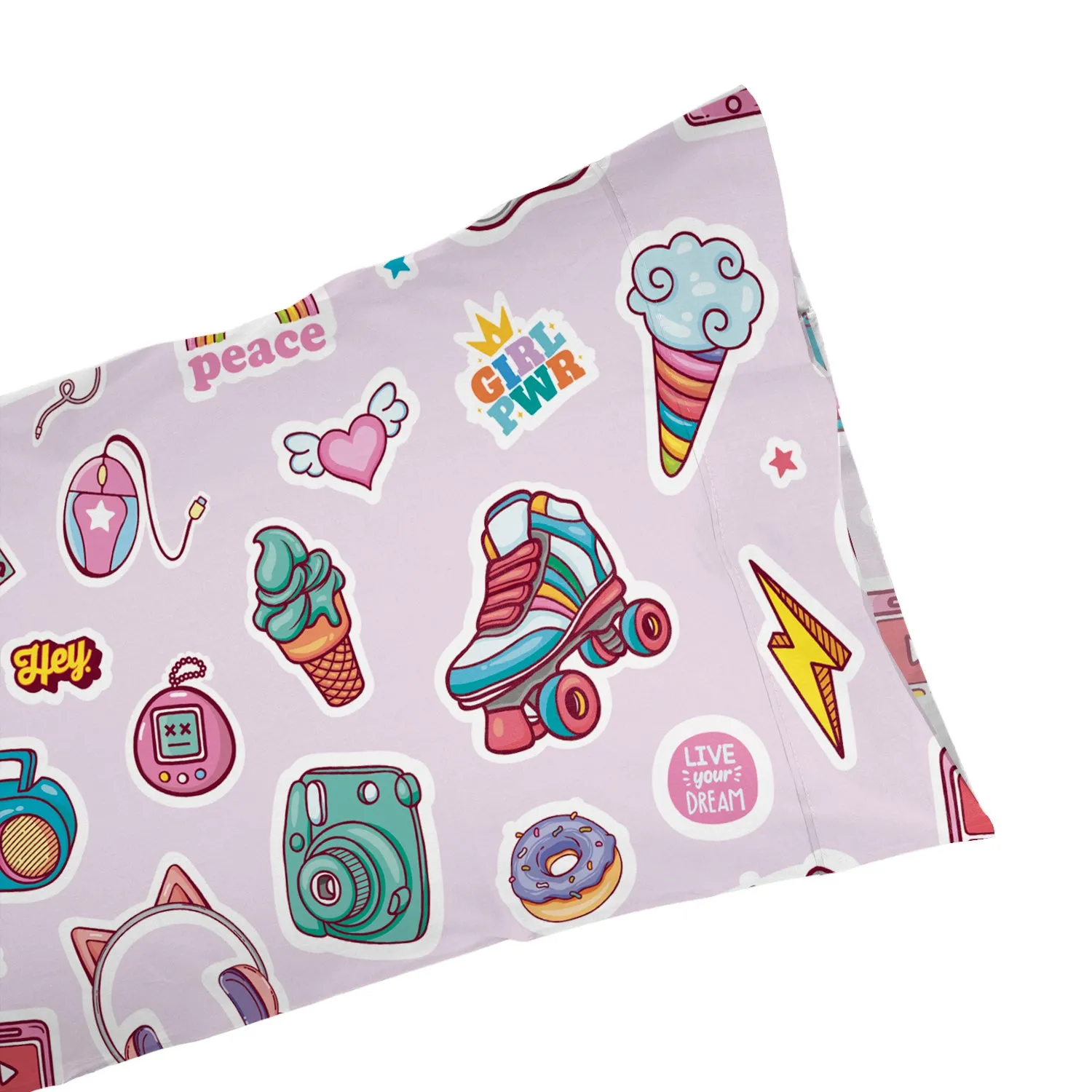 Funda almohada Infantil estampada Girl Power