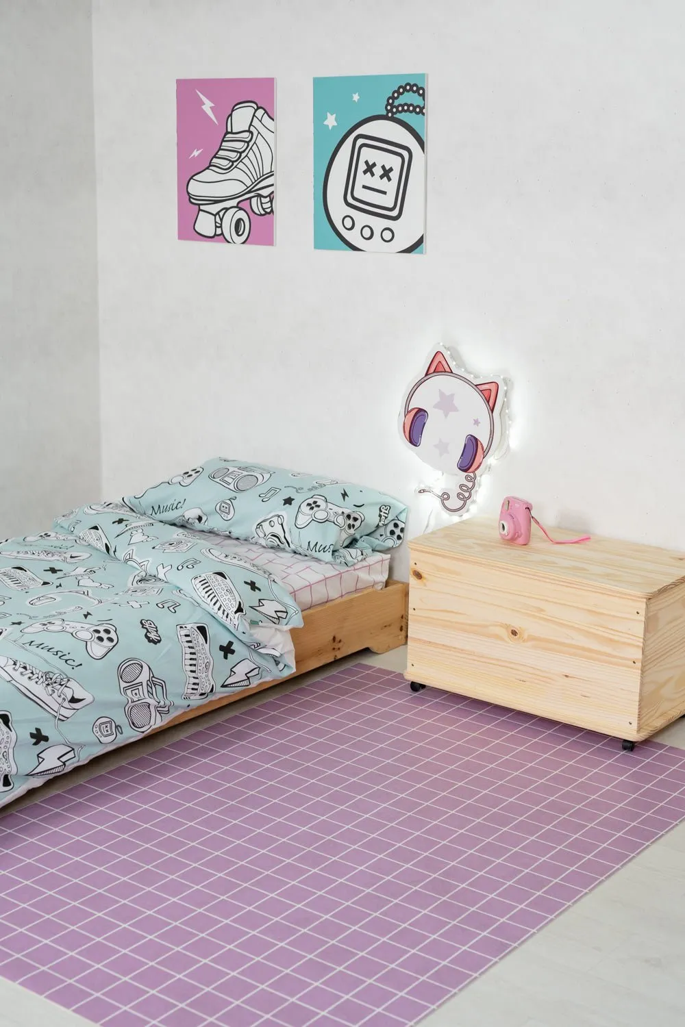 Funda almohada Infantil estampada Music