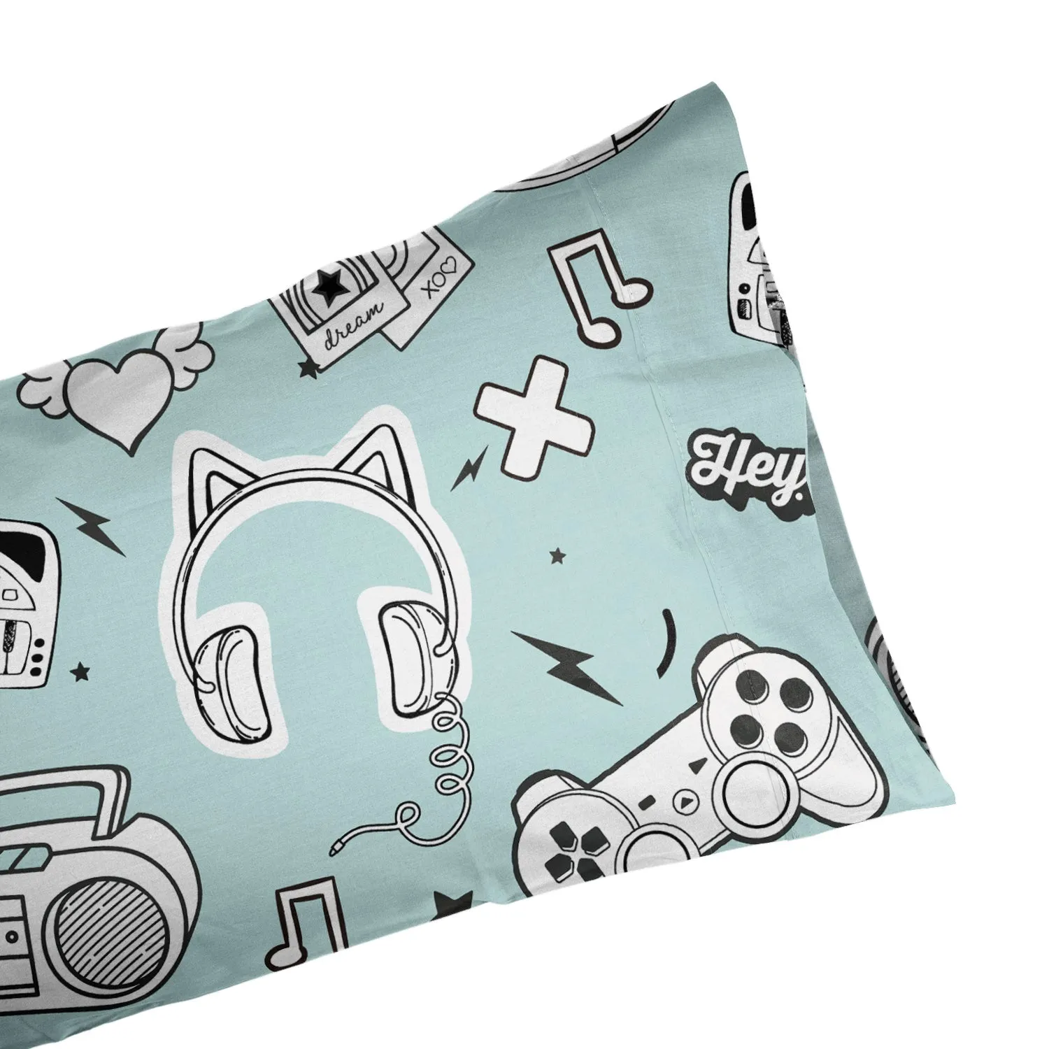 Funda almohada Infantil estampada Music