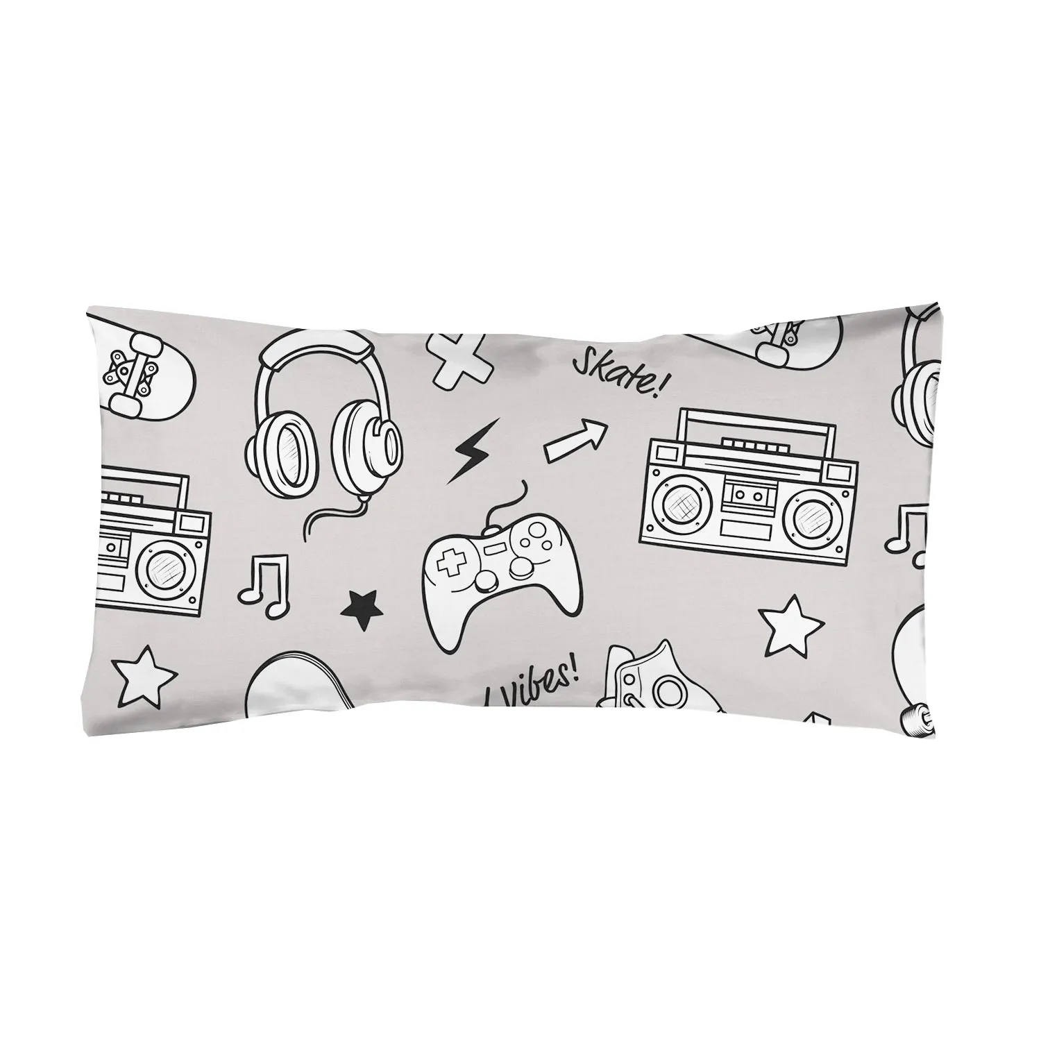 Funda almohada Infantil estampada Skates