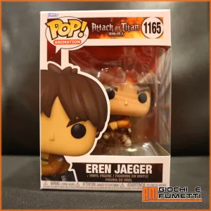 Funko POP EREN JAEGER 1165! Attacco dei giganti 9cm