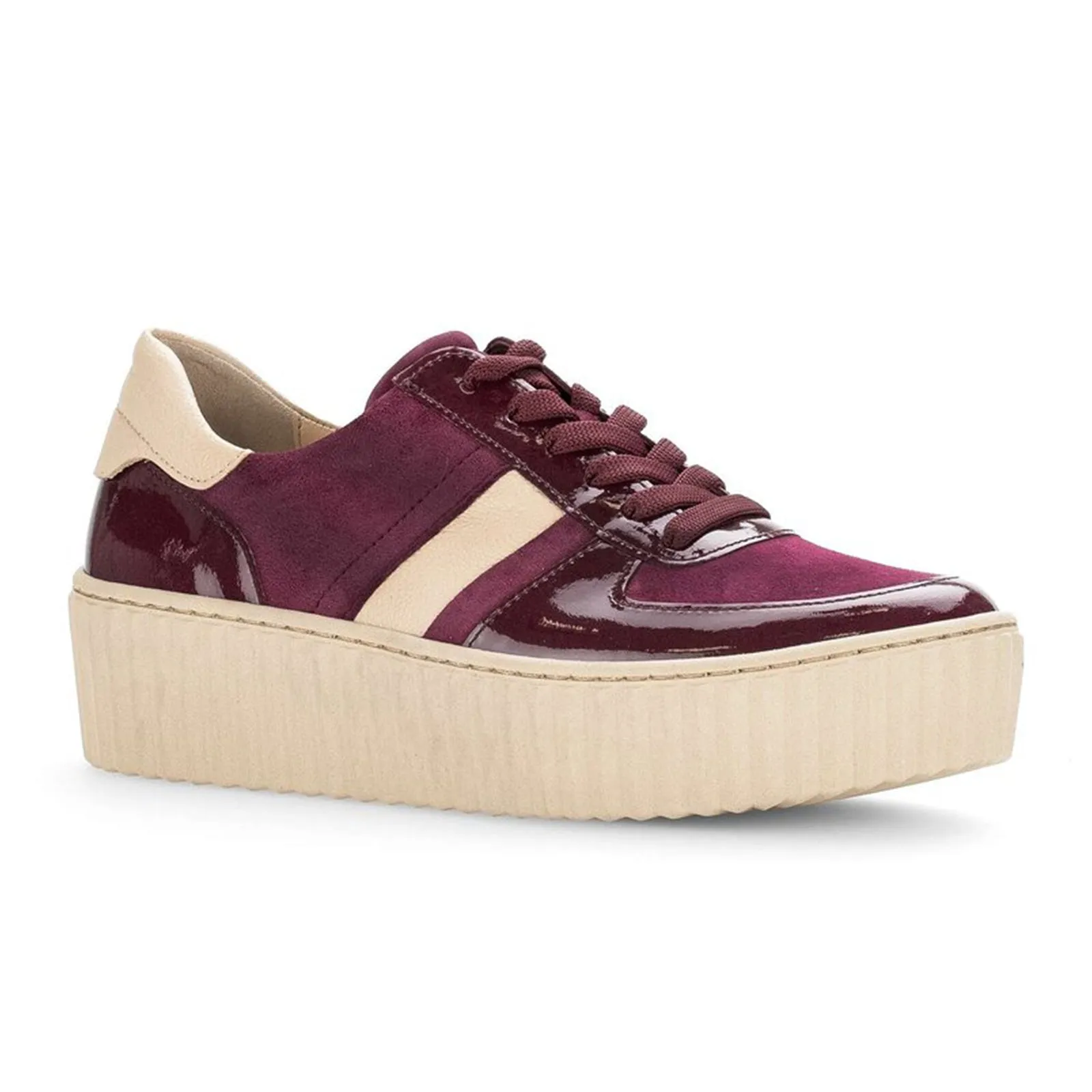 Gabor 53203-10 Vesta Sneaker (Women) - Cervo/Aubergine