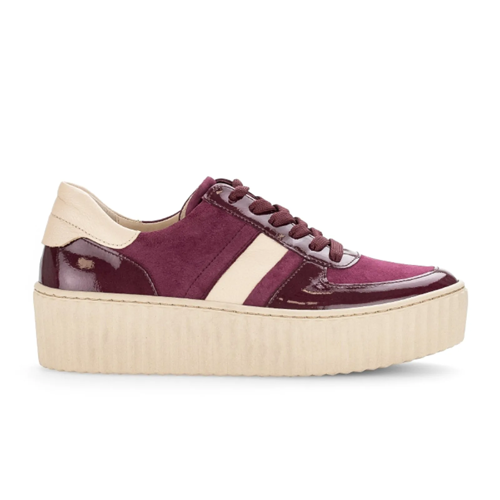 Gabor 53203-10 Vesta Sneaker (Women) - Cervo/Aubergine