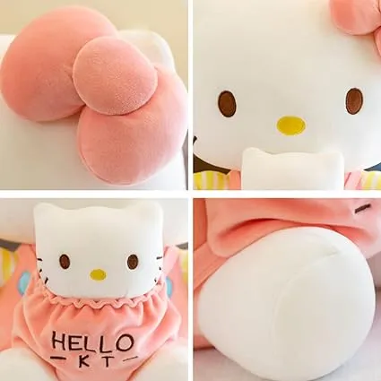 Hello Kitty Plush Toy Hello Kitty Plush Figure Soft Cute Hello Kitty Plush Doll Soft Touch Finish and Embroidered Details, Doll Gifts for Children