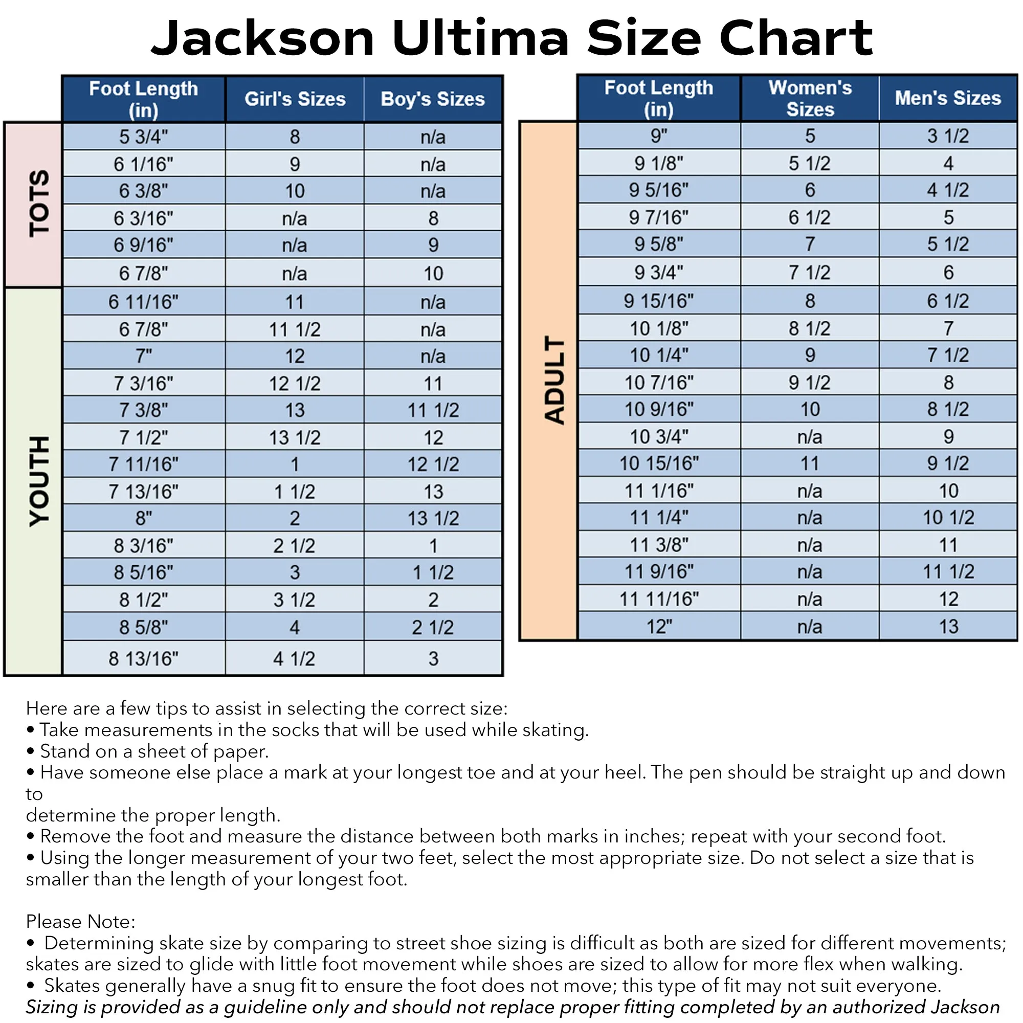 JACKSON CLASSIC 552<br>(MEN'S/BOYS)