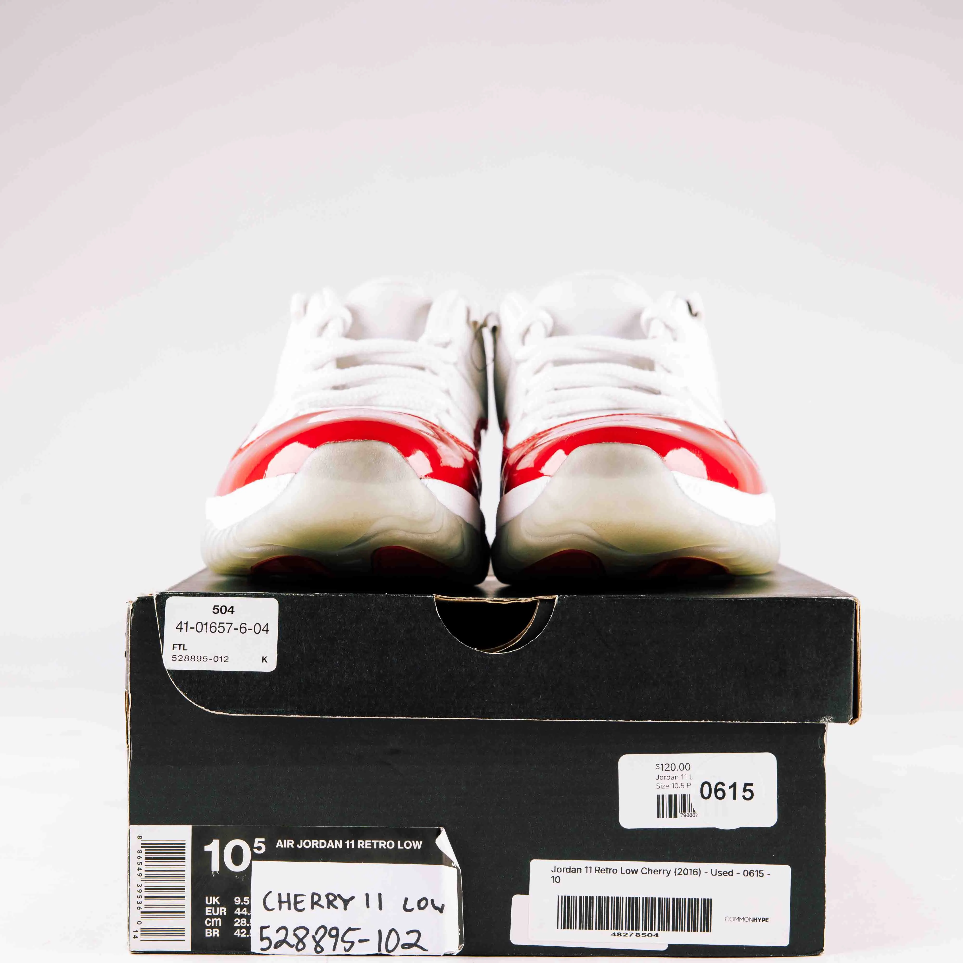 Jordan 11 Retro Low Cherry (2016) - Used - 0615