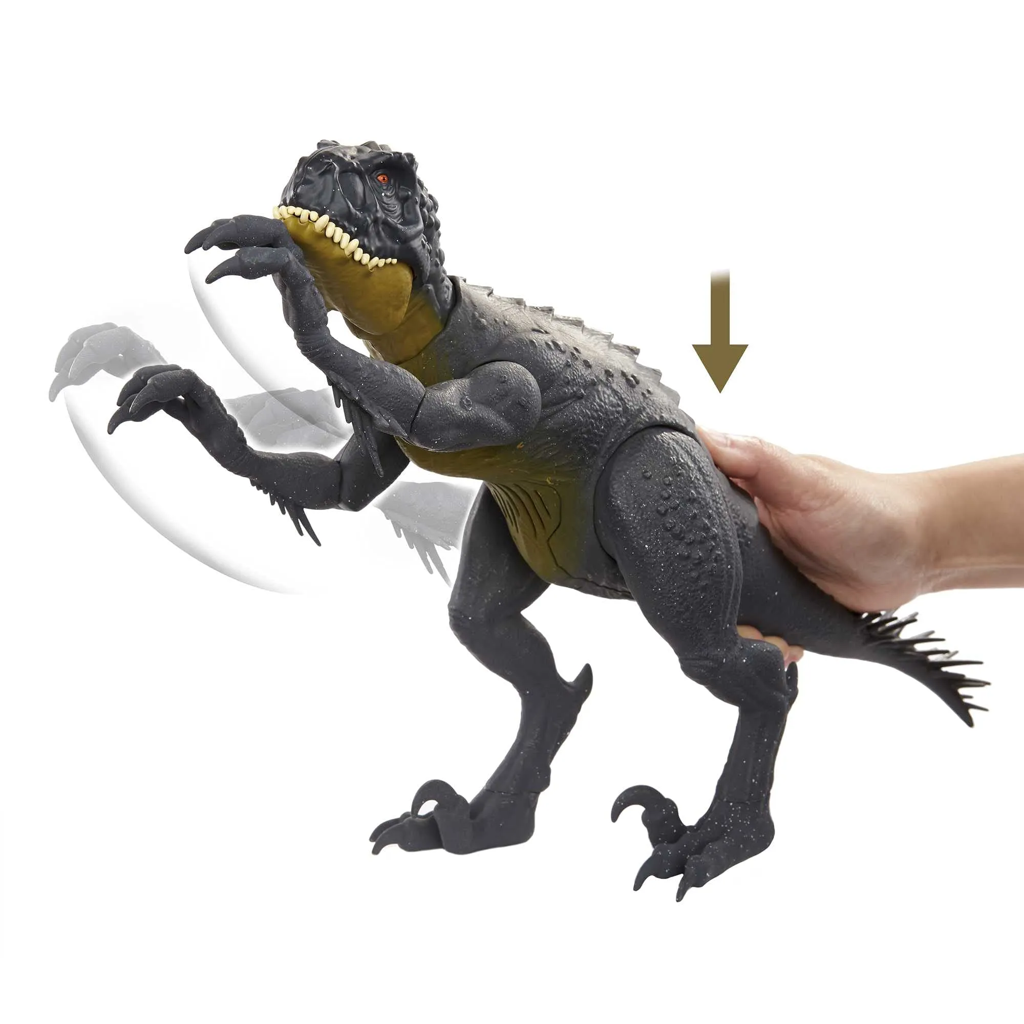 Jurassic World Toys Slash ‘N Battle Scorpios Rex Action & Sound Dinosaur Figure