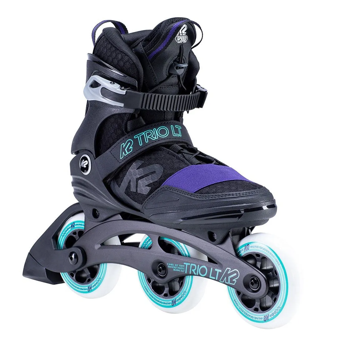 K2 Trio LT 100 W Black/Purple/Aqua 11USL 28cm