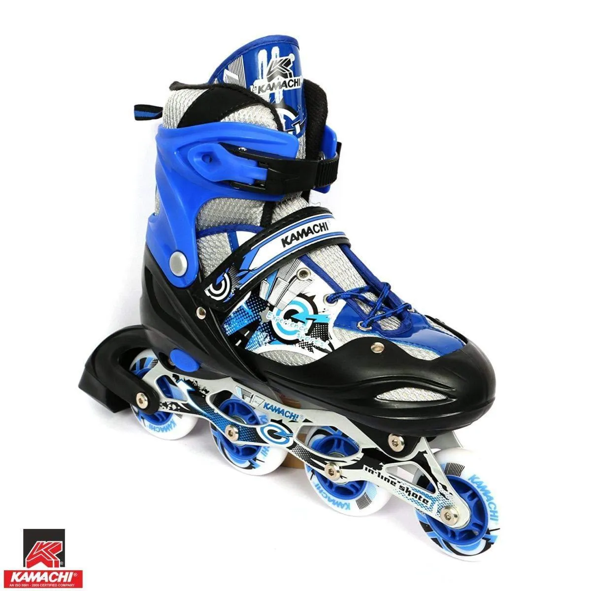 Kamachi Aluminium Body High Quality In-Line Skates Adjustable