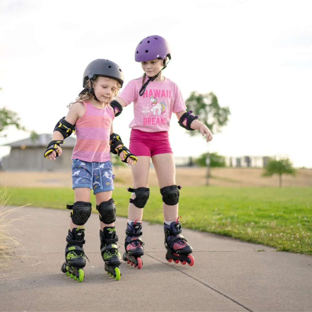 Kids Adjustable K2 Marlee Purple/Coral Inline Skates *Last Pair* US 11J-2