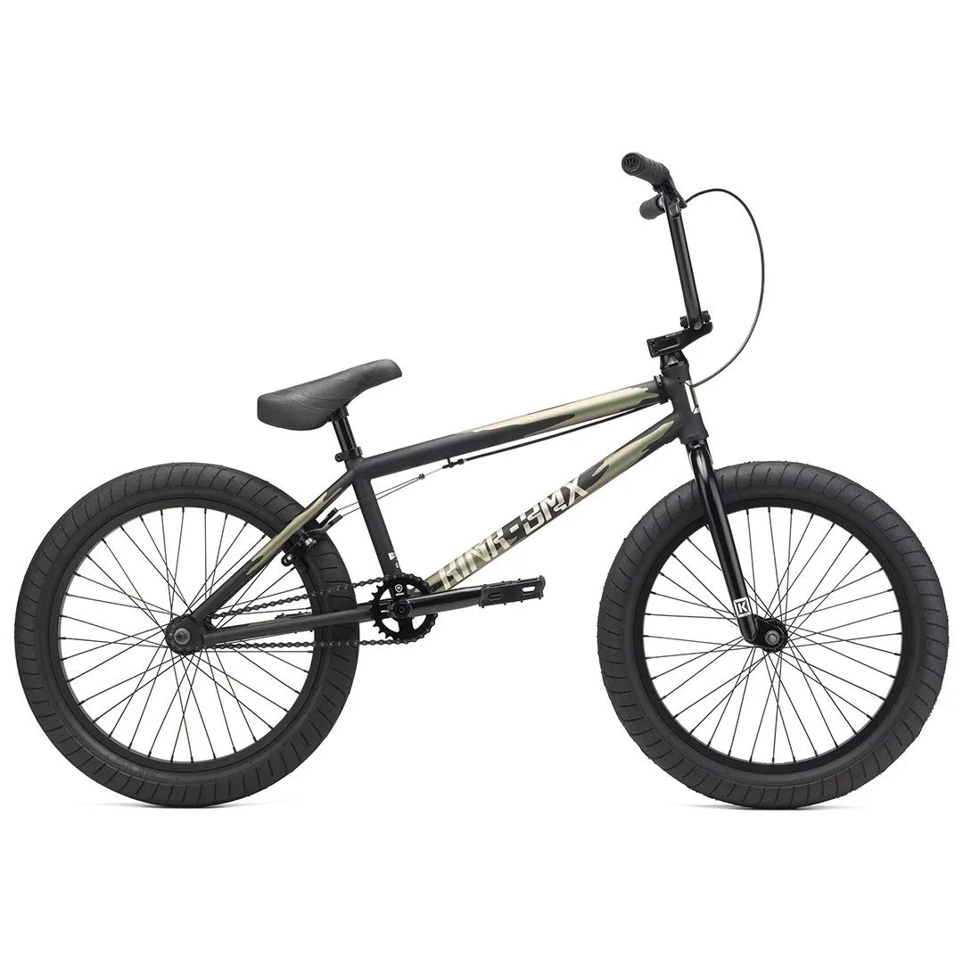 Kink 2025 Launch LTD Complete BMX Bike - Eucalyptus Black