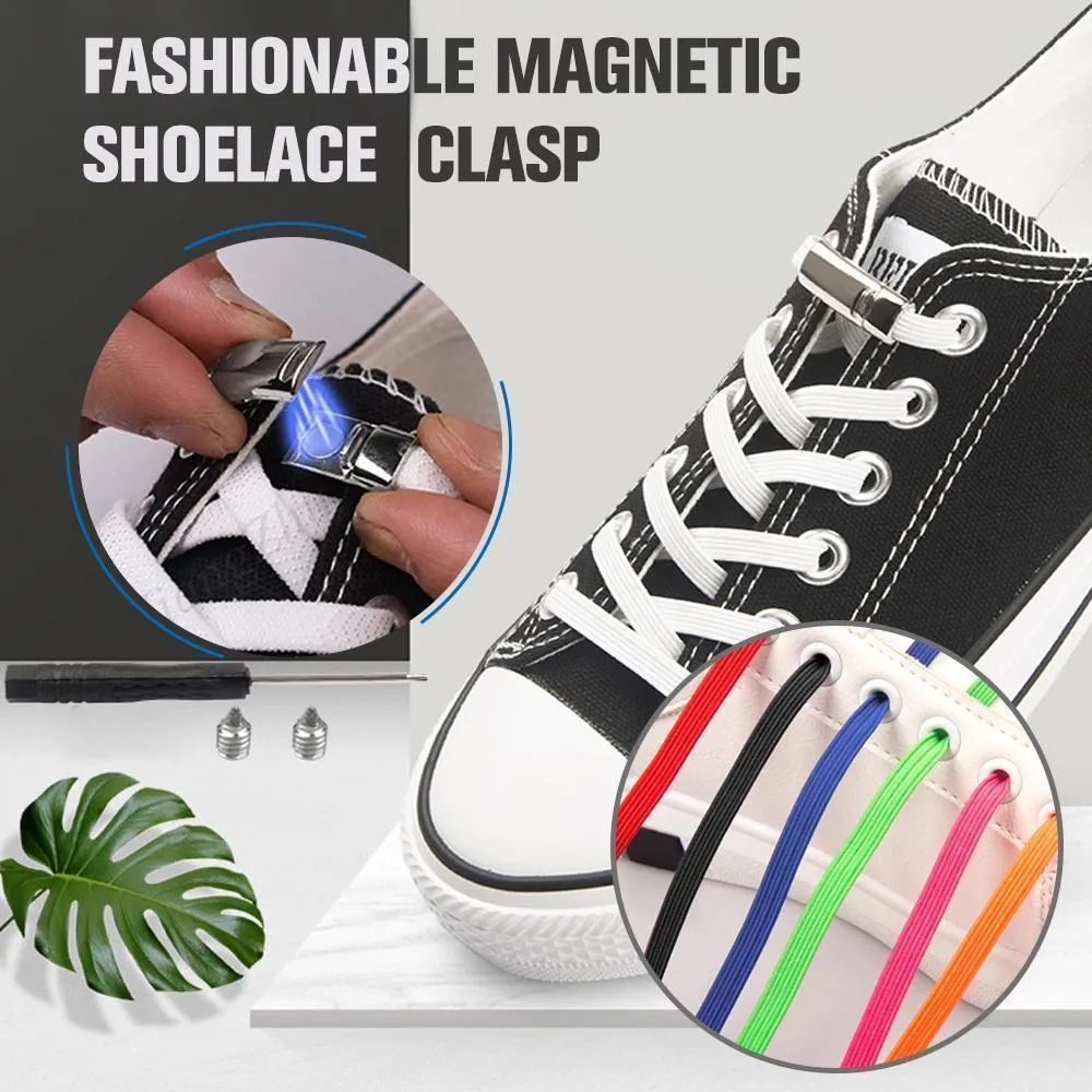 Magnetic No-Tie Shoelaces