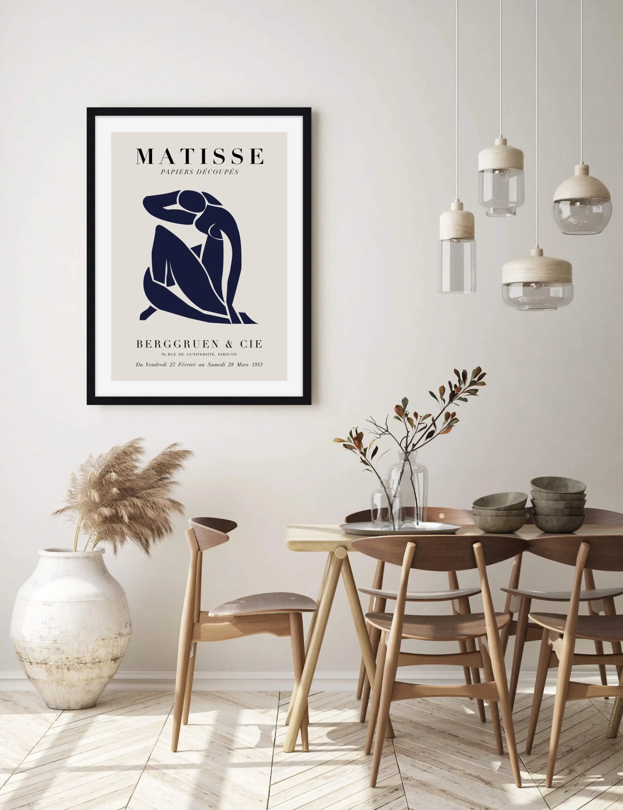 Matisse Papiers Decoupes Blue Nude II