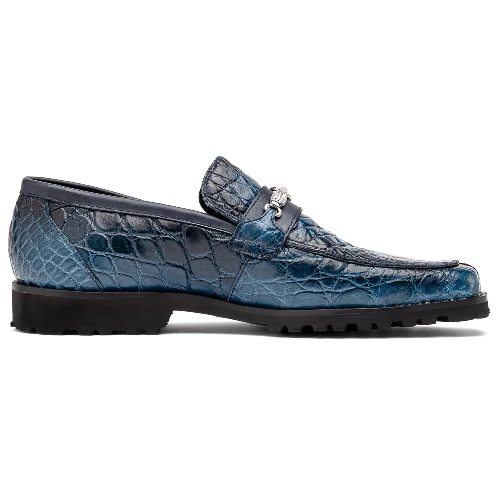 Mauri 4894/7 Alligator/ Nappa Caribbean Blue Dirty Wonder Blue/ Wonder Blue