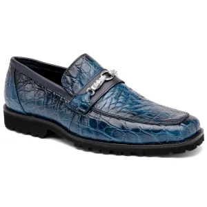 Mauri 4894/7 Alligator/ Nappa Caribbean Blue Dirty Wonder Blue/ Wonder Blue