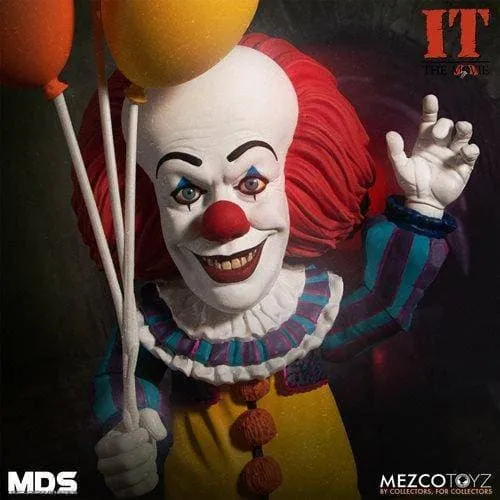 Mezco Toyz IT Deluxe Pennywise 1990 Stylized 6" Action Figure