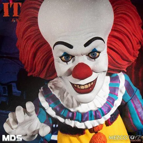 Mezco Toyz IT Deluxe Pennywise 1990 Stylized 6" Action Figure