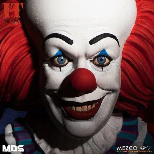 Mezco Toyz IT Deluxe Pennywise 1990 Stylized 6" Action Figure