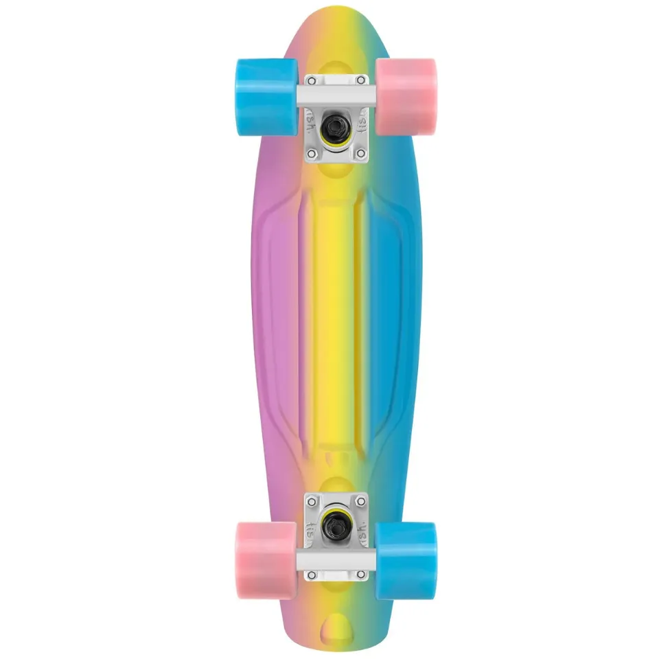 Minicruiser Fish Skateboard Multicolor