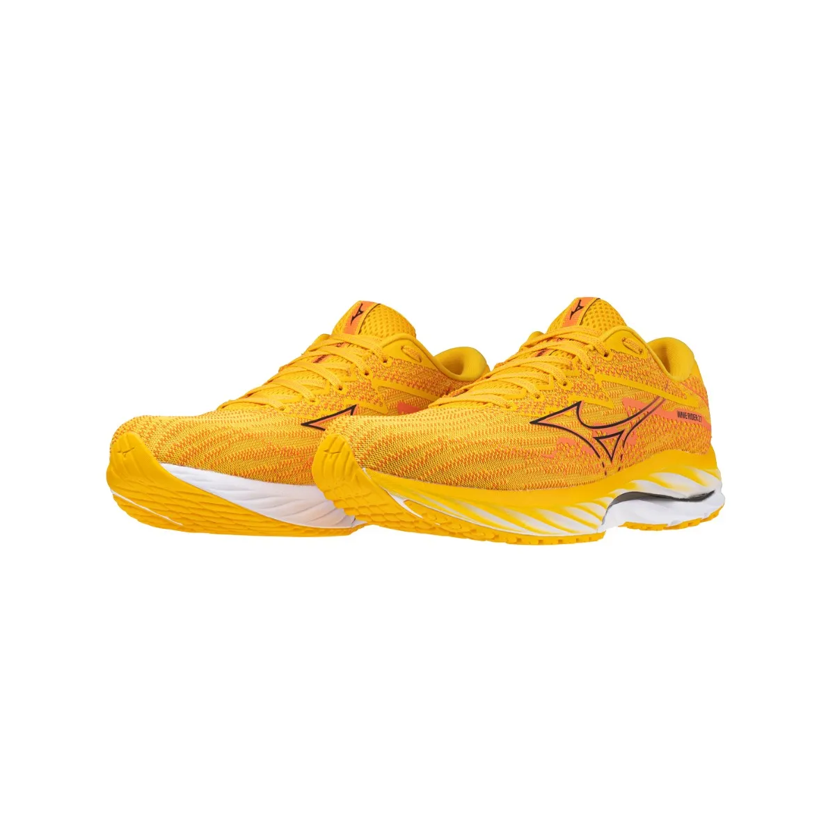 Mizuno Wave Rider 27 Yellow Shoes SS24