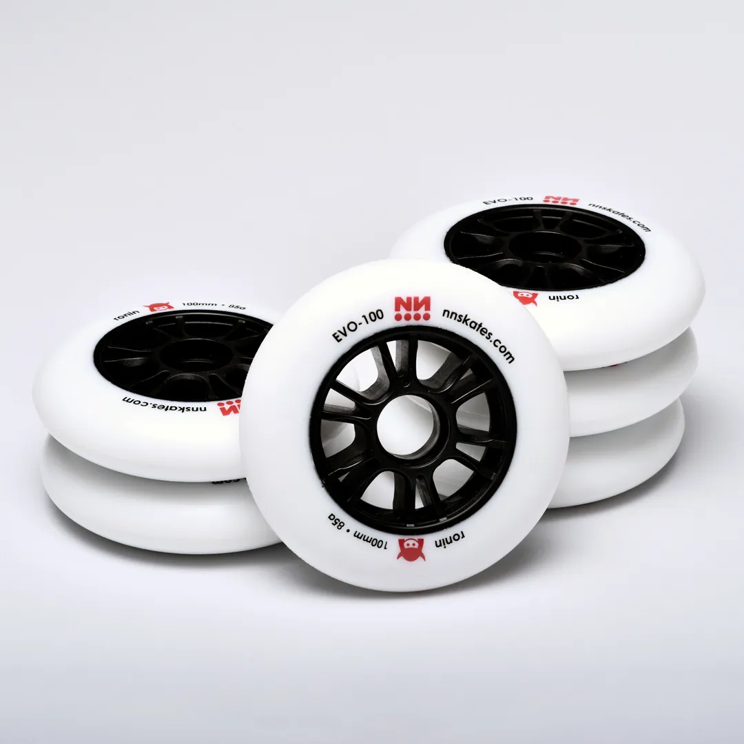 NN Skates - EVO WHEELS 100MM 85a - SHR 8-Pack