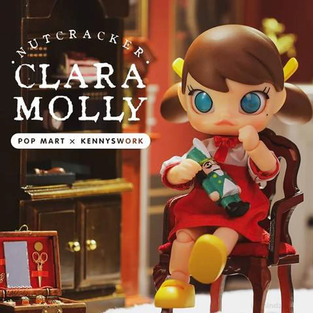 Nutcracker Clara Molly BJD Art Toy Figure by Kennyswork x POP MART