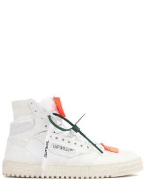 Off-White   3.0 Off Court leather high top sneakers 