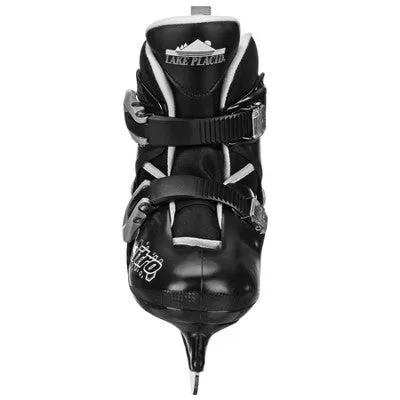 Open Box - Lake Placid Nitro Adjustable Ice Skate Black - M (1-4)