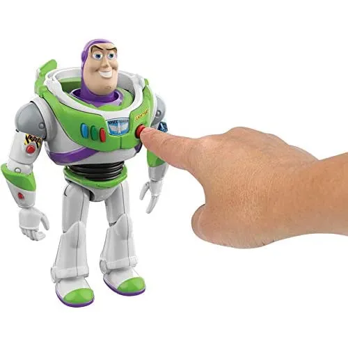 Pixar Interactables Buzz Lightyear Talking Action Figure 7-in Tall