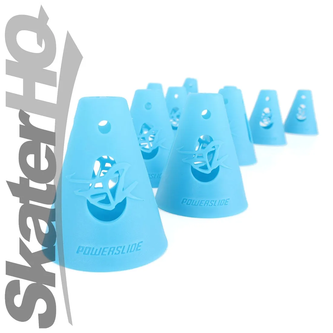 Powerslide Slalom Cones 10pk - Blue