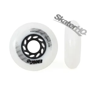 Powerslide Spinner 76mm/85a 4pk - White