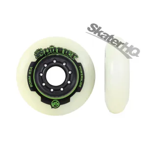 Powerslide Spinner 80mm/85a 4pk - White