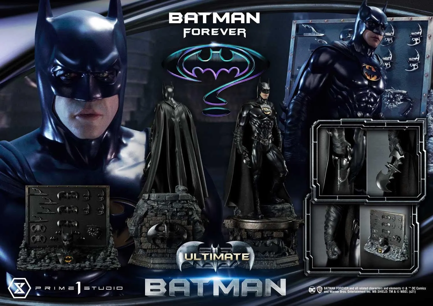 PRE-ORDER: Prime 1 Museum Masterline Batman Forever Batman Ultimate Bonus Version 1/3 Scale Statue