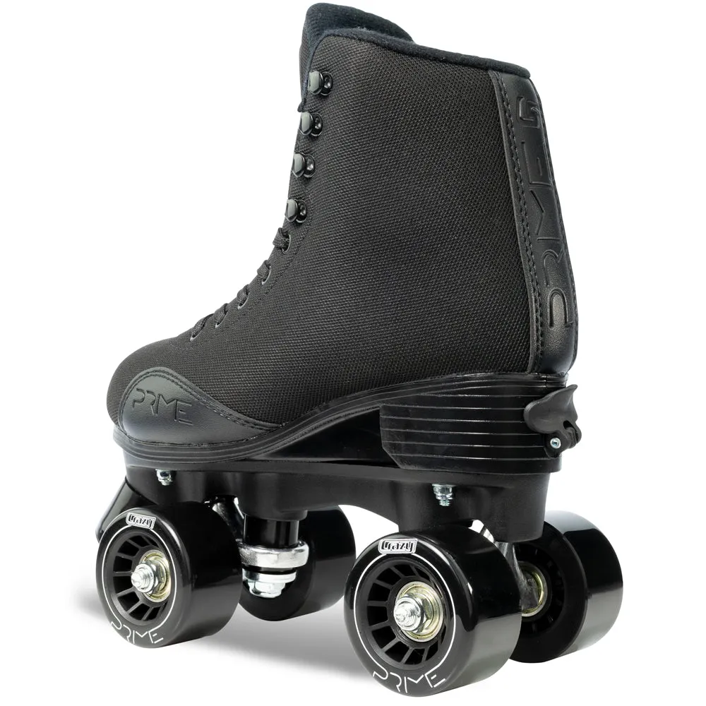 PRIME Black - Size Adjustable Roller Skates