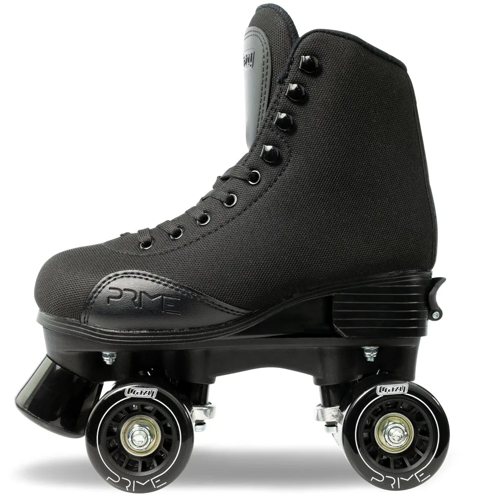 PRIME Black - Size Adjustable Roller Skates