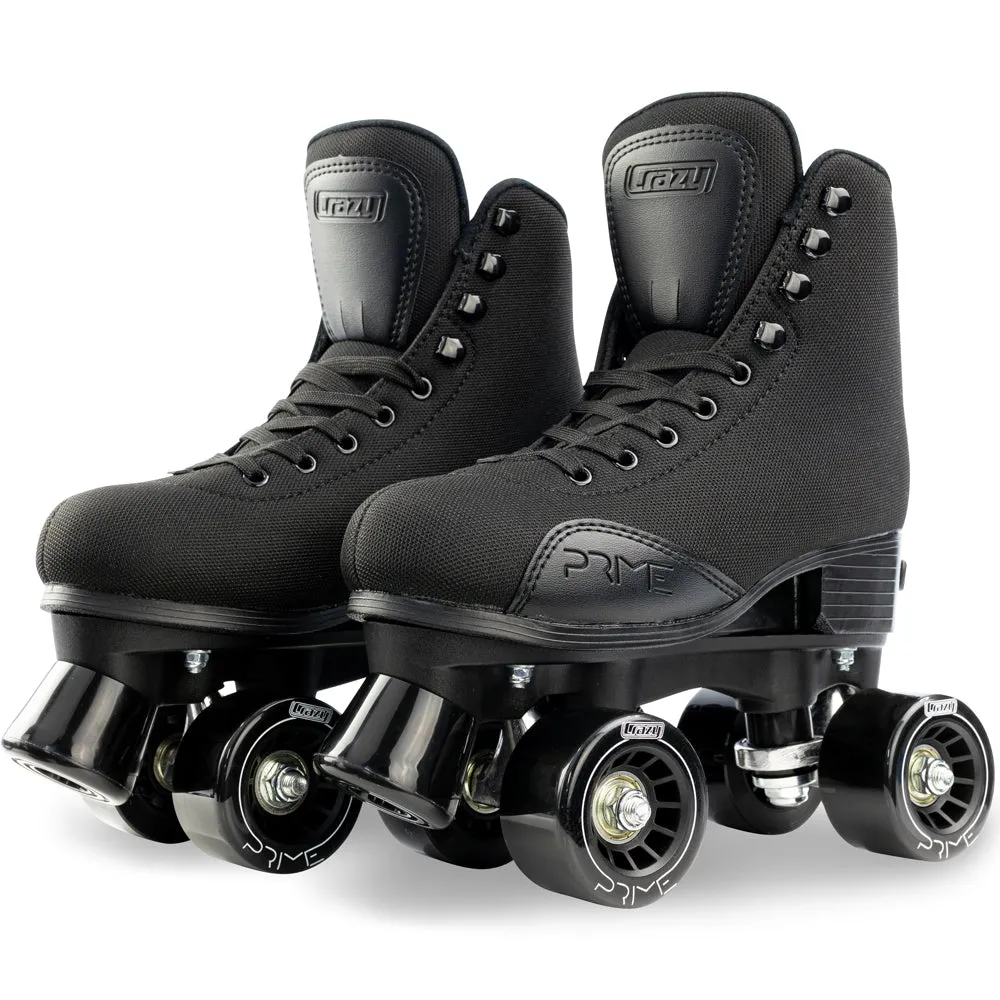 PRIME Black - Size Adjustable Roller Skates