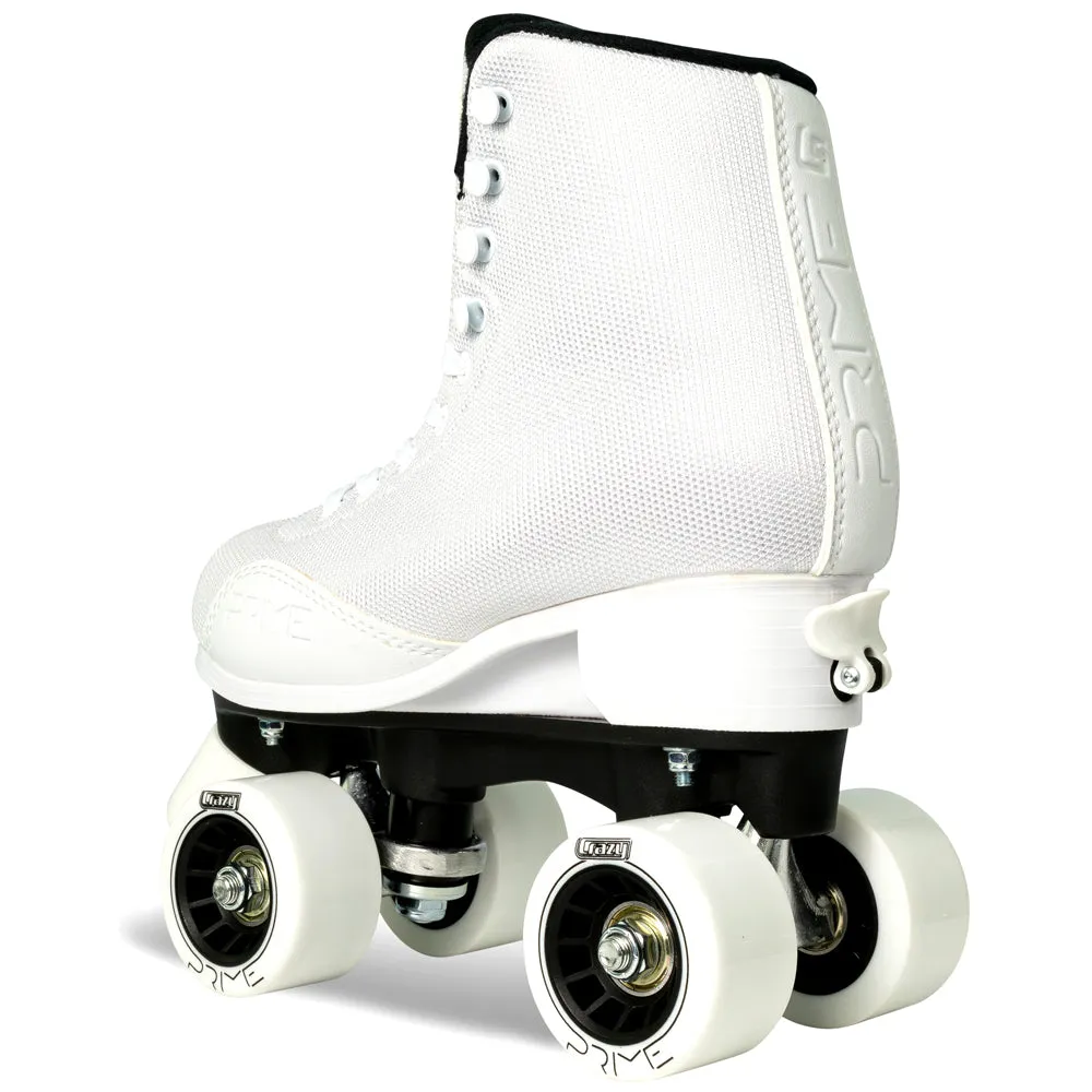 PRIME White - Size Adjustable Roller Skates