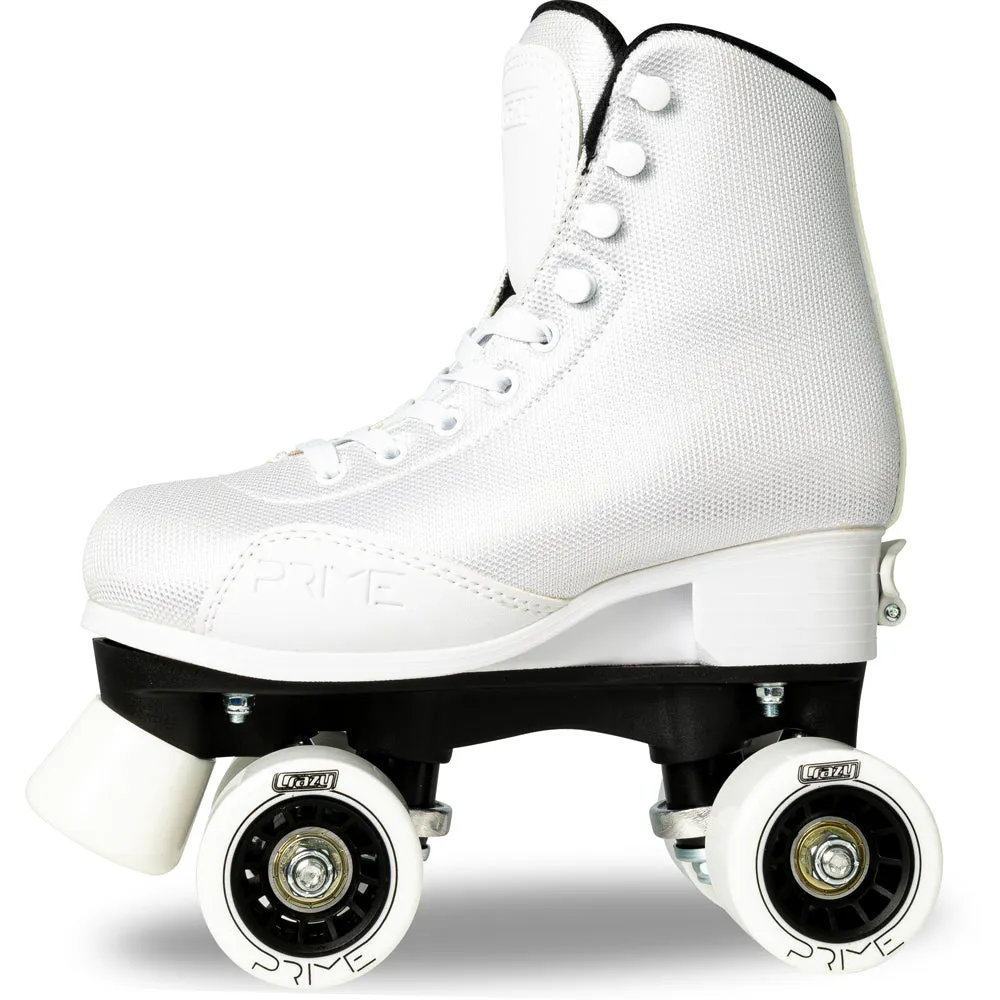 PRIME White - Size Adjustable Roller Skates