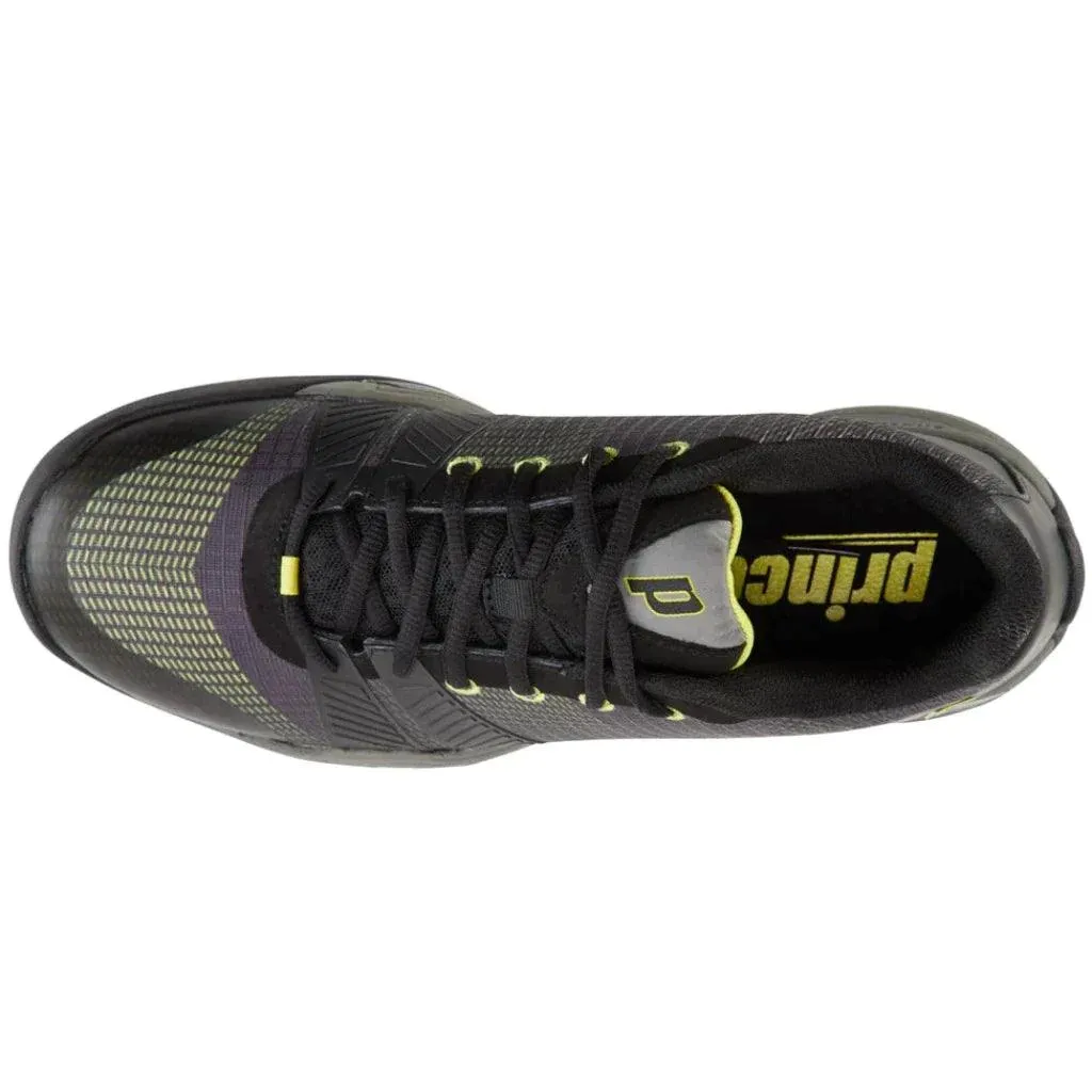 PRINCE T22.5 MEN'S BLACK/YELLOW