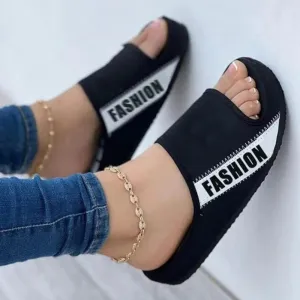 Purpdrank - Women Sandals Casual Summer Sandals Shoes Women Slippers Flat Low Heels Chaussure Femme Flip Flops Summer Shoes Female