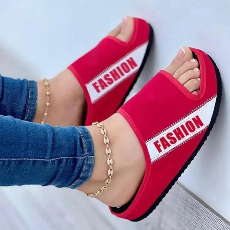 Purpdrank - Women Sandals Casual Summer Sandals Shoes Women Slippers Flat Low Heels Chaussure Femme Flip Flops Summer Shoes Female