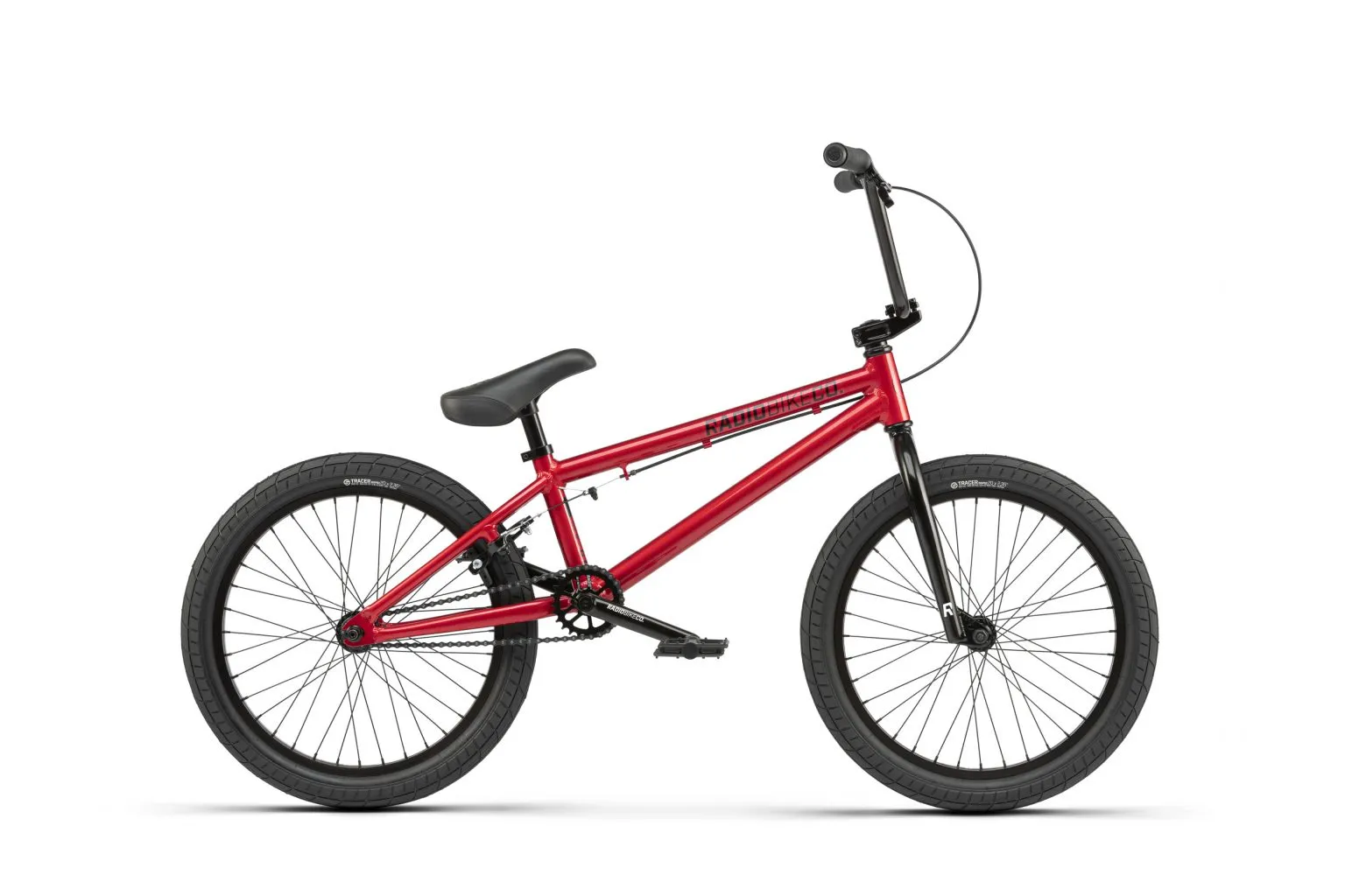 Radio 2021 Dice 20″ Complete BMX Bike - Candy Red