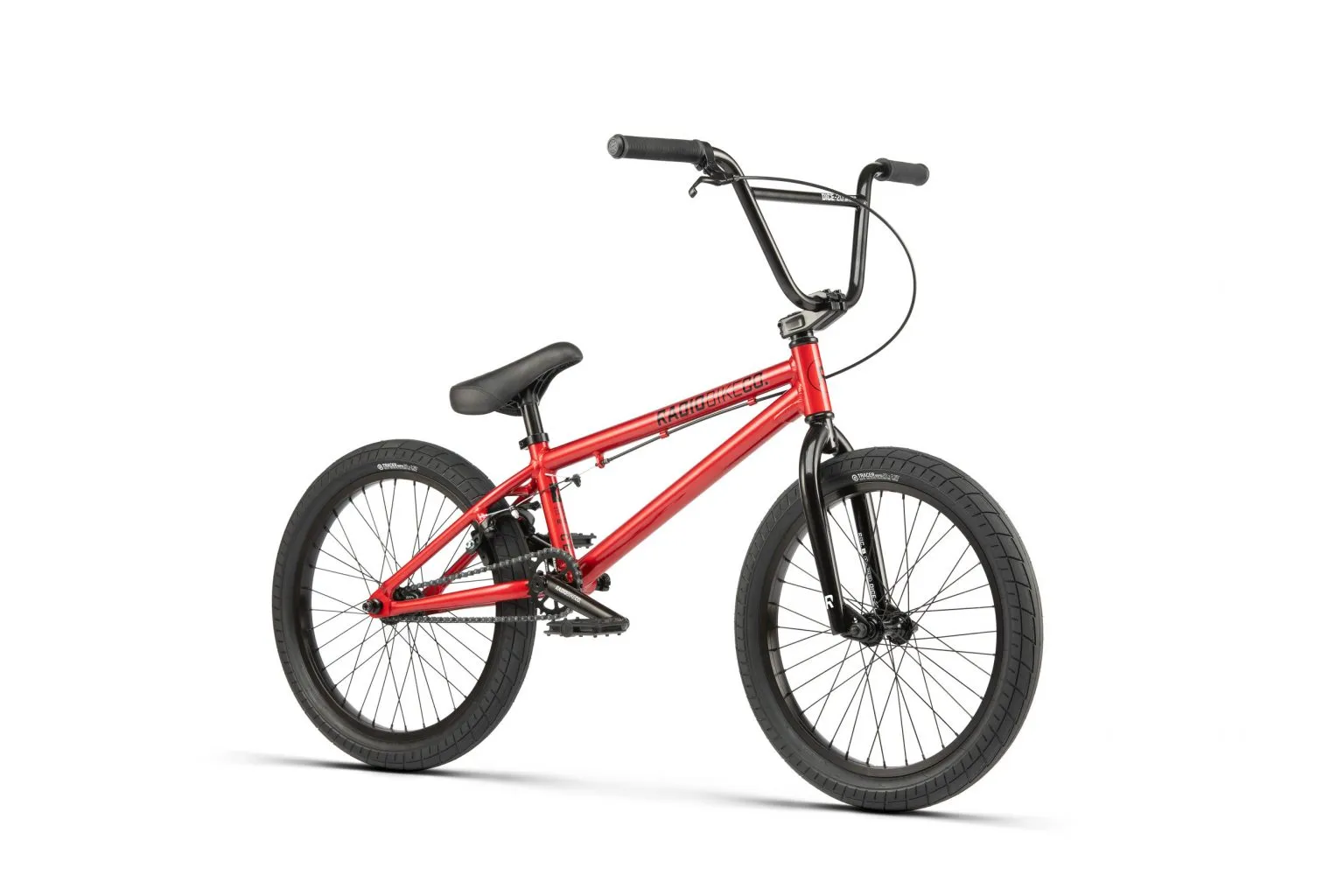 Radio 2021 Dice 20″ Complete BMX Bike - Candy Red