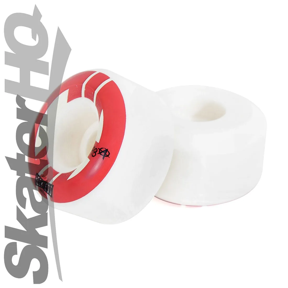 Reckless CIB Street 55mm 98a 8pk - White/Red