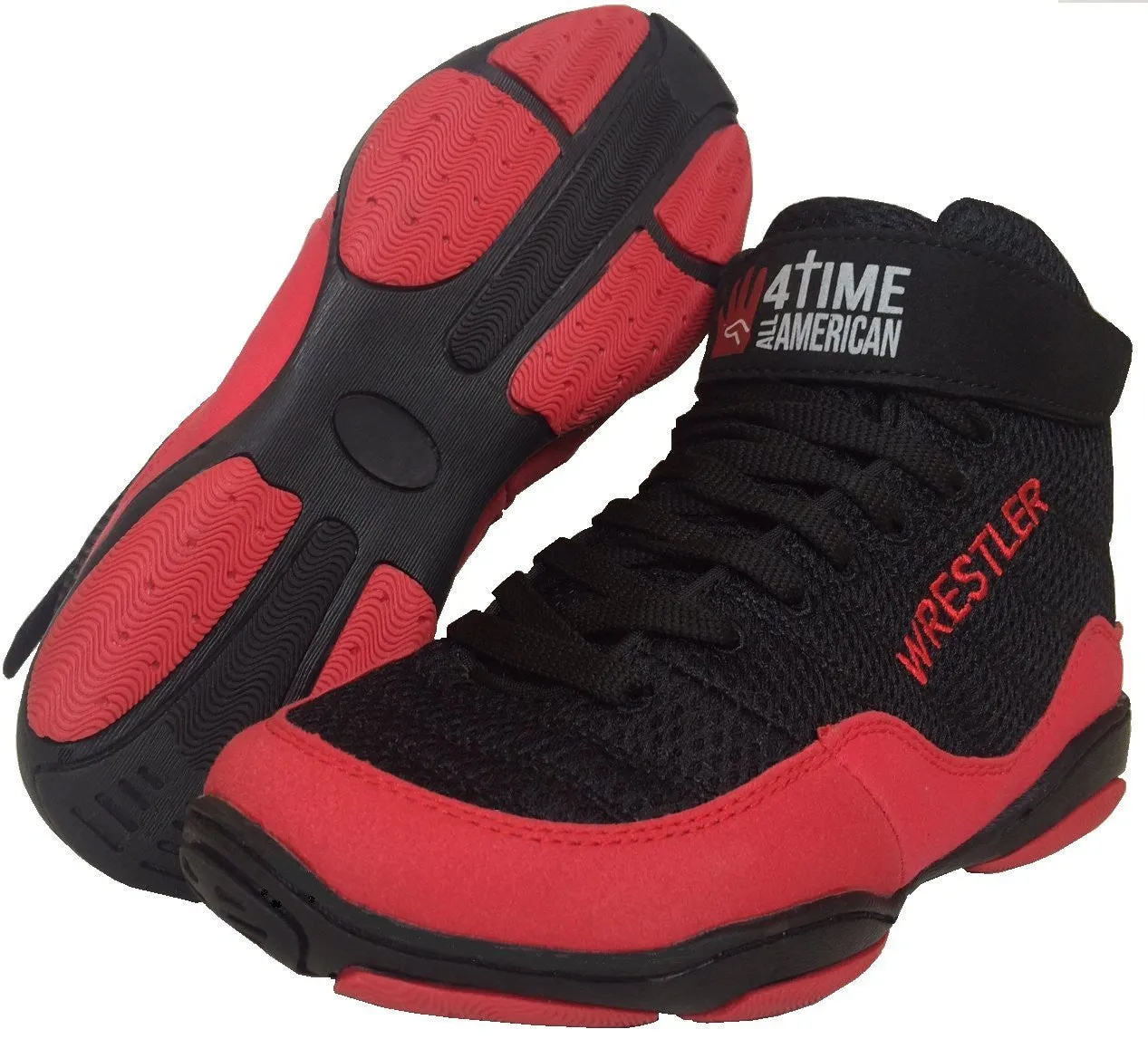 Red Wrestling Shoes