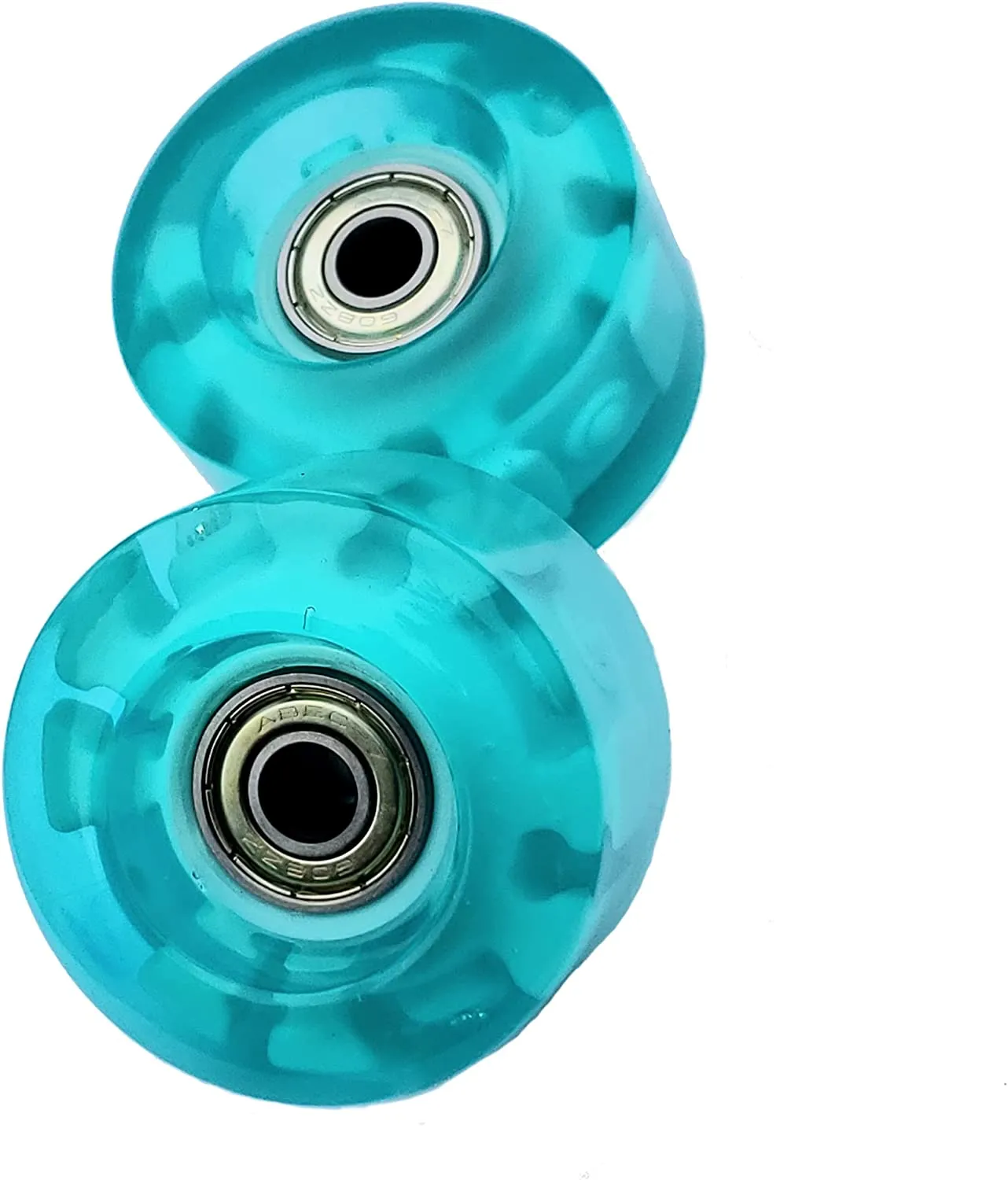 Replacement Wheels for Roller Skates for Kids | 2 Aqua