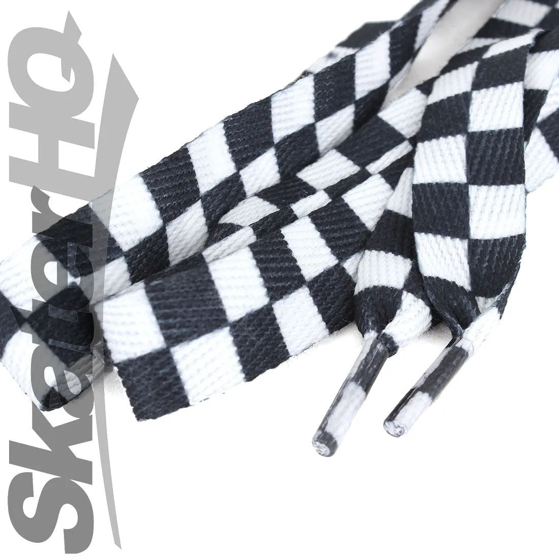 Riedell Criss-Cross Laces 72 Fat - Checkered